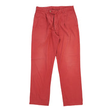  Vintage red Burberry London Jeans - mens 34" waist