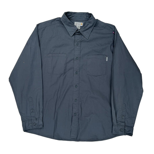 Carhartt Shirt - 2XL Grey Cotton