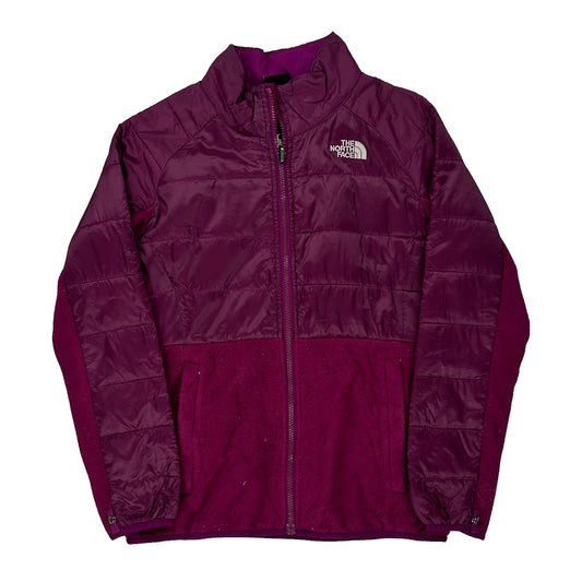 Age 12-13 The North Face Puffer - Large Purple Polyester
