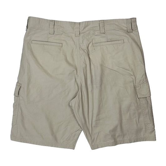 Wrangler Cargo Shorts - 38W 11L Beige Cotton