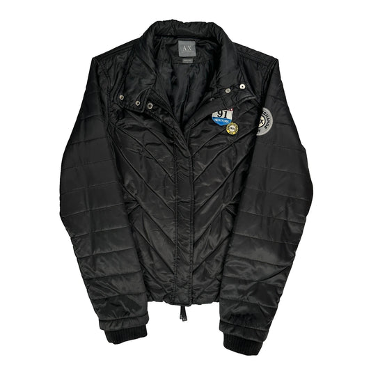 New York Armani Exchange Puffer - Large Black Polyester