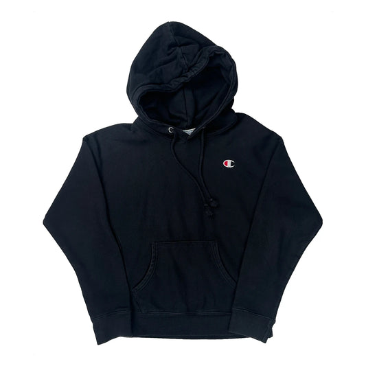 Reverse Weave Champion Hoodie - Medium Black Cotton