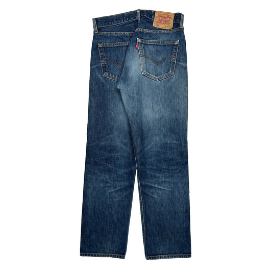 501 Levis Jeans - 30W 31L Blue Cotton