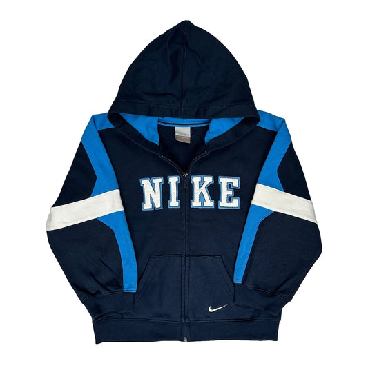 Age 6 Nike Hoodie - Small Navy Cotton Blend
