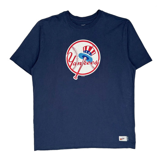 Yankees Nike Mlb T-Shirt - XL Navy Cotton