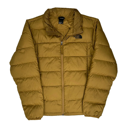 Insulated The North Face Fitted Puffer - Medium Khaki Down