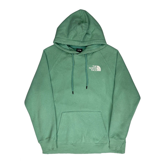 The North Face Hoodie - Large Green Cotton Blend