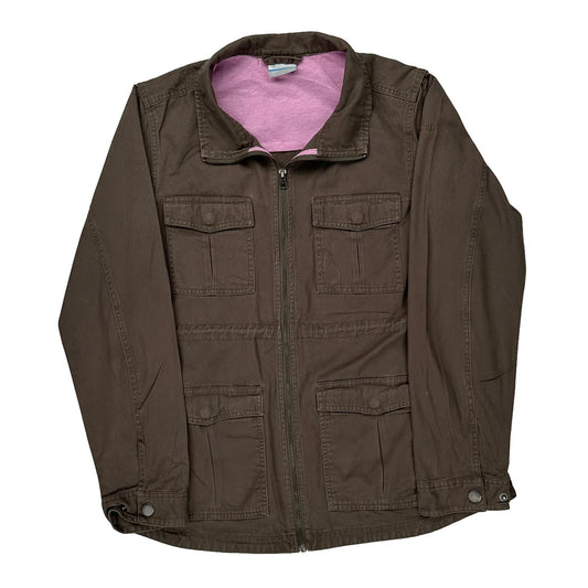 Columbia Jacket - Large Brown Cotton