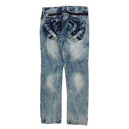 Sicosis Jeans - 30W 31L Light Wash Cotton