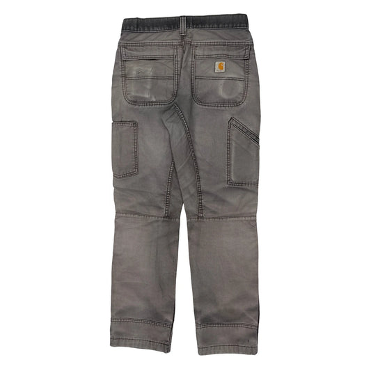 Carhartt Carpenter Trousers - 30W 30L Grey Cotton