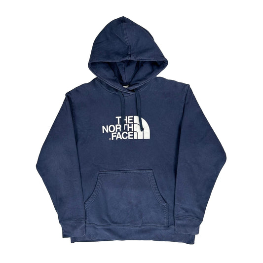 The North Face Hoodie - Large Blue Cotton