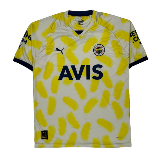 Fenerbahçe Puma 2022-23 Football Shirt - Large Yellow Polyester