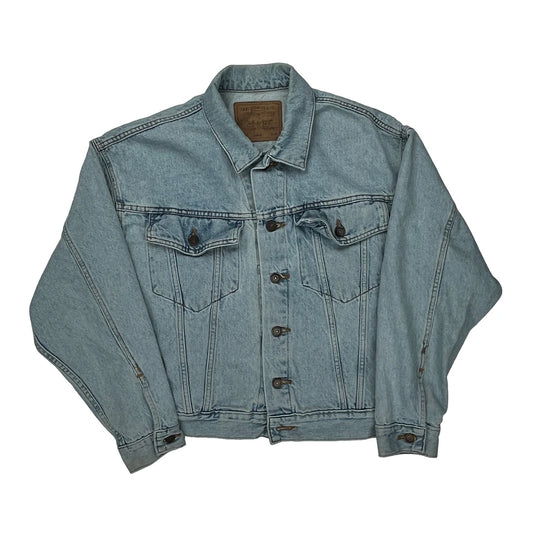 Levis Denim Jacket - Large Light Wash Denim