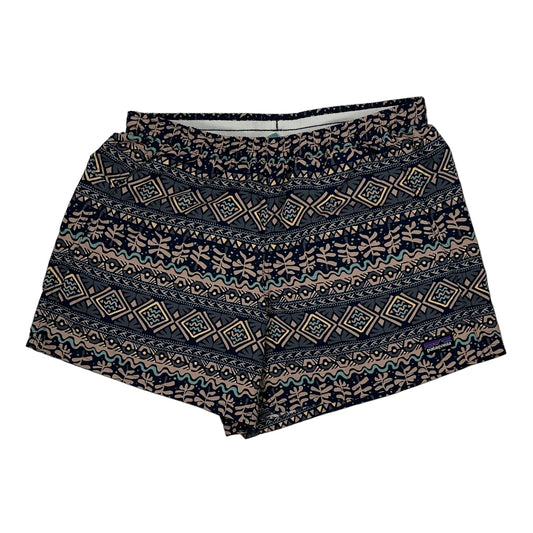 Patagonia Aztec Tennis Style Shorts - Small Multicoloured Polyester