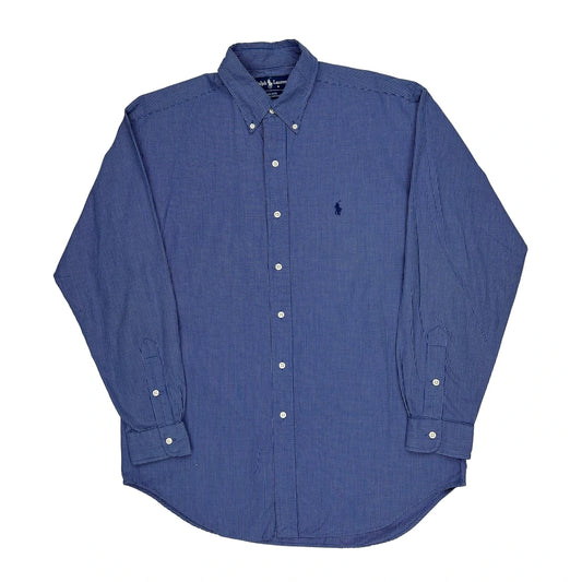 Ralph Lauren Shirt - Medium Blue Cotton
