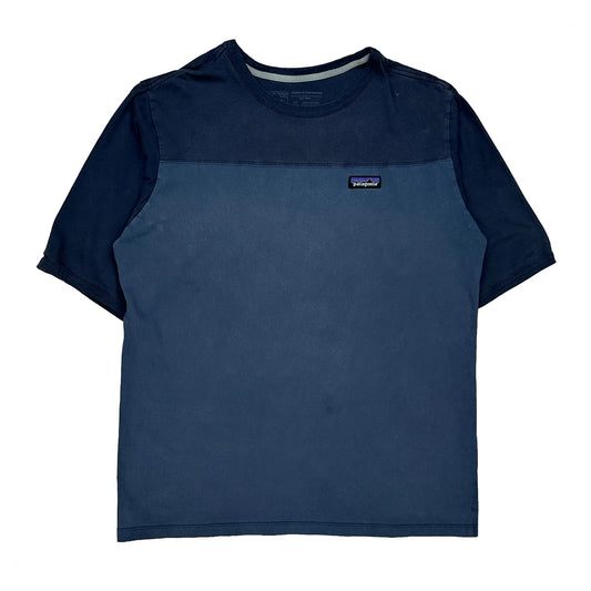 Vintage Cotton In Conversion Patagonia T-Shirt - Medium Blue Cotton
