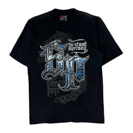 South Pole Graphic T-Shirt - XL Black Cotton