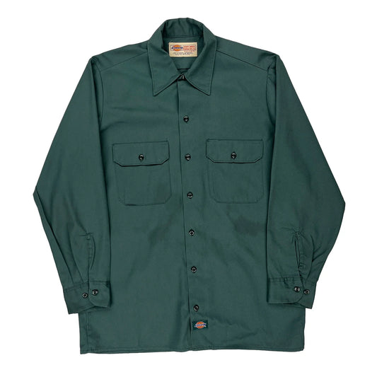 Dickies Shirt - Medium Green Polyester Blend