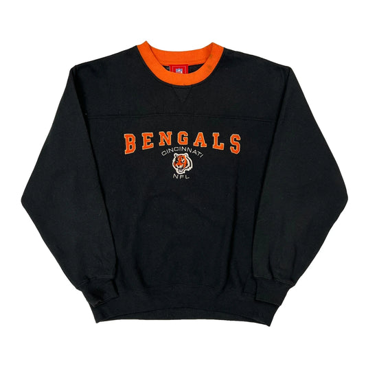 Cincinnati Bengals Nfl Sweatshirt - Large Black Cotton