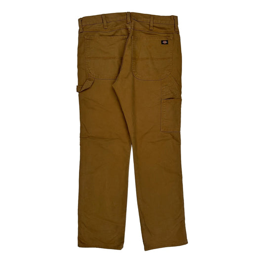Vintage Dickies Carpenter Trousers - 34W 32L Brown Cotton