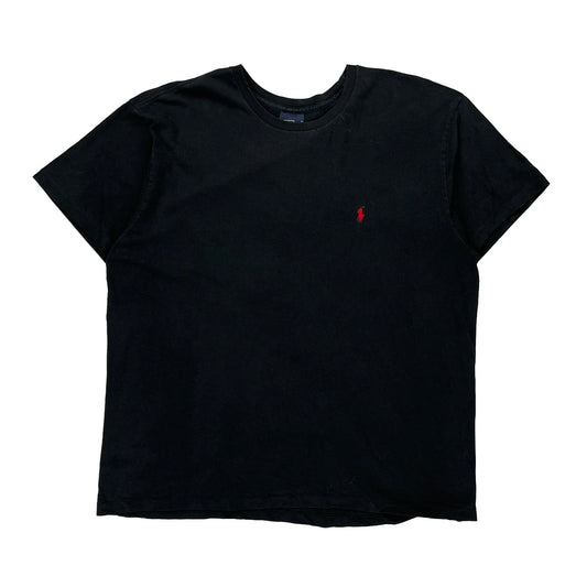 Polo By Ralph Lauren T-Shirt - Large Black Cotton