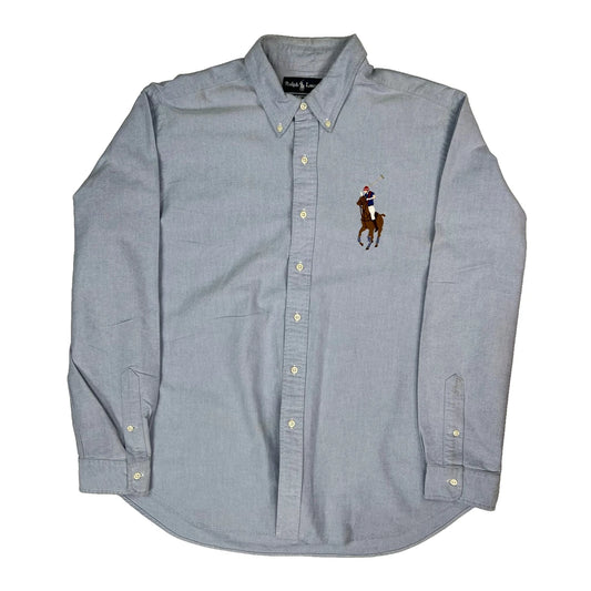 Big Pony Ralph Lauren Shirt - XL Blue Cotton
