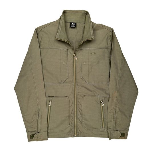 Oakley Jacket - XL Khaki Cotton Blend