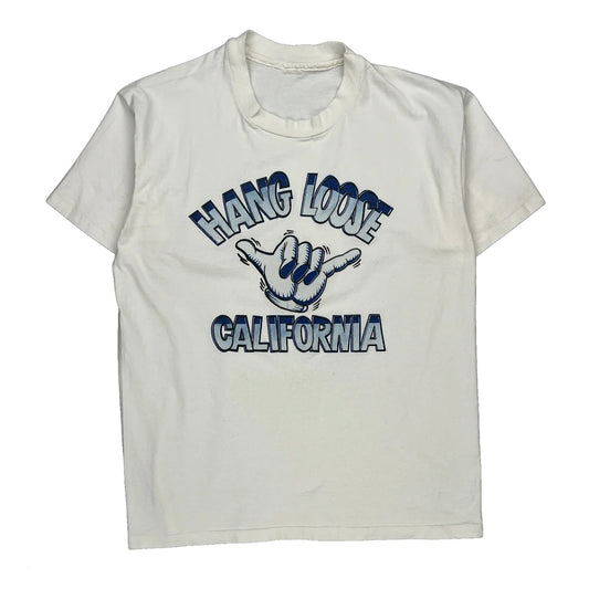 California T-Shirt - Medium Blue Cotton