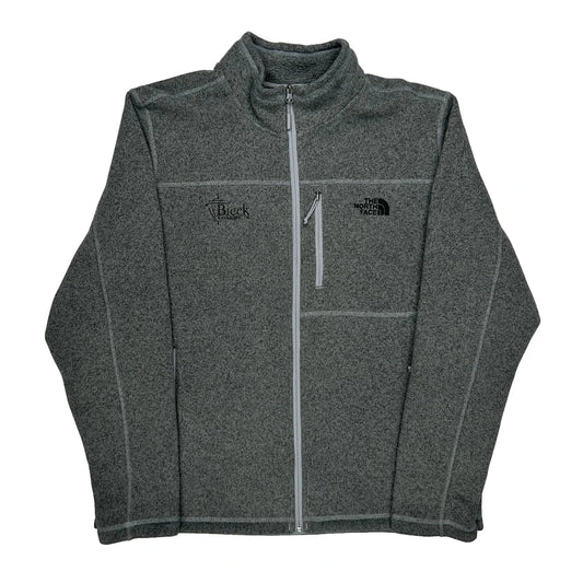 The North Face Fleece Jacket - XL Grey Polyester