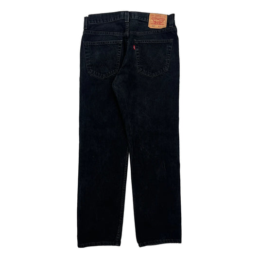 Levis 505 Jeans - 34W 32L Black Denim