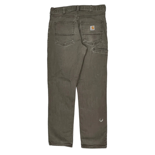 Carhartt Carpenter Trousers - 30W 31L Grey Cotton