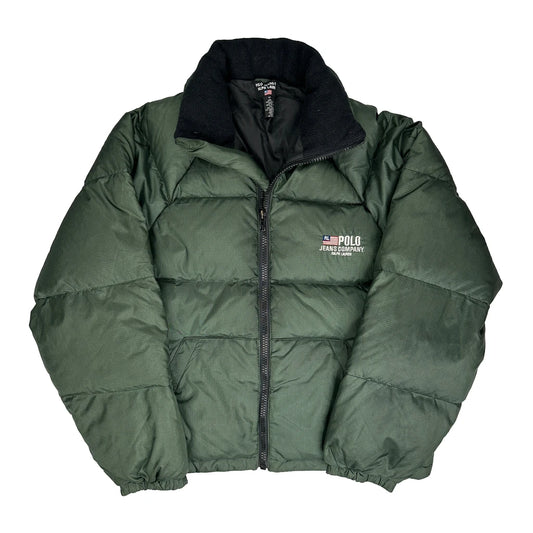 Polo Jeans Ralph Lauren Puffer - Medium Green Nylon