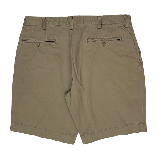 Polo By Ralph Lauren Chino Shorts - 36W 11L Beige Cotton