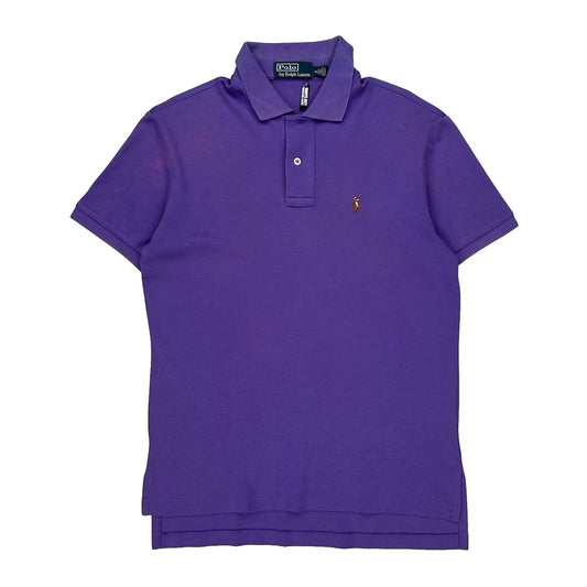 Polo By Ralph Lauren Polo Shirt - Small Purple Cotton