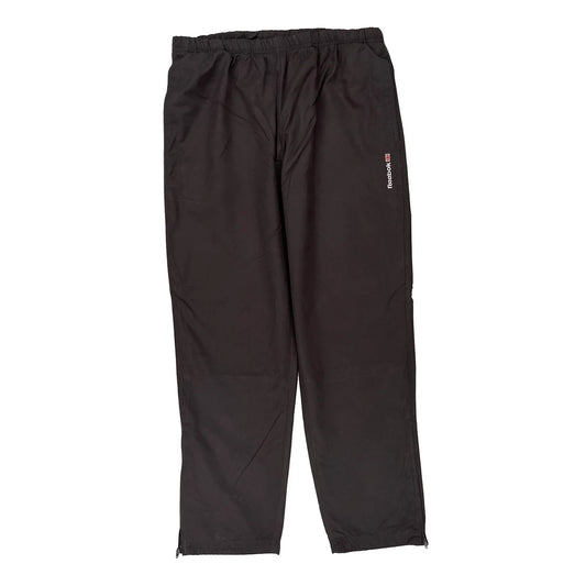 Reebok Tracksuit - Large Black Polyester