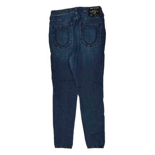 True Religion Skinny Jeans - 30W US 6 Blue Cotton