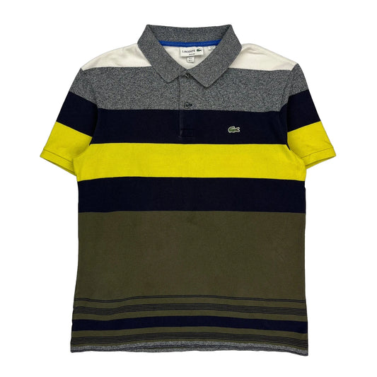 Lacoste Slim Fit Polo Shirt - Large Multicoloured Cotton