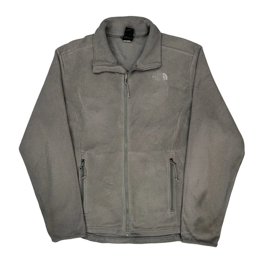 The North Face Fleece Jacket - Large Grey Polyester