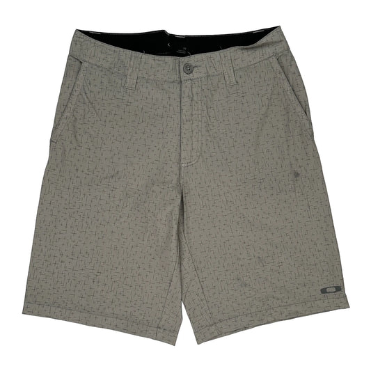 Oakley Shorts - 32W 11L Grey Polyester