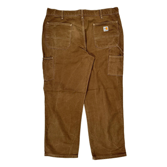 Carhartt Carpenter Trousers - 38W 30L Brown Cotton