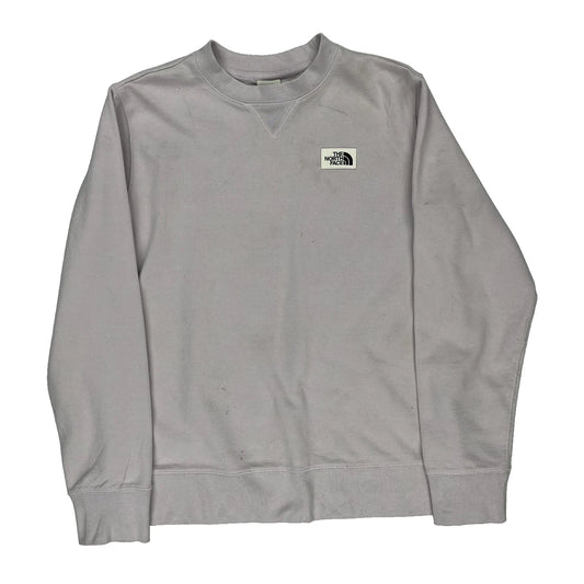 The North Face Sweatshirt - Large Grey Cotton