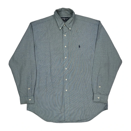 Blake Shirt Ralph Lauren Checked Shirt - Large Green Cotton