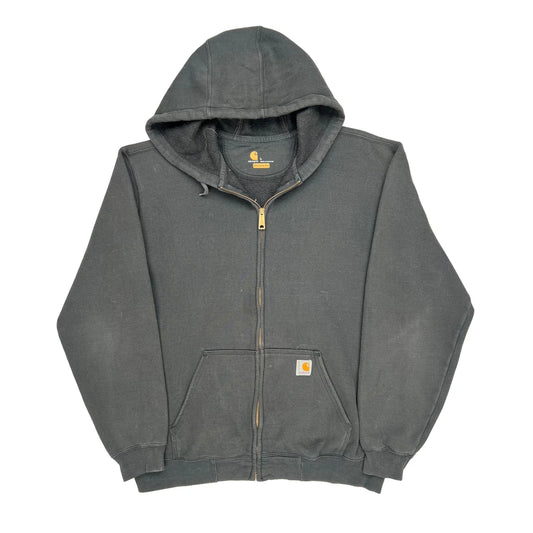 Carhartt Hoodie - Large Black Cotton Blend