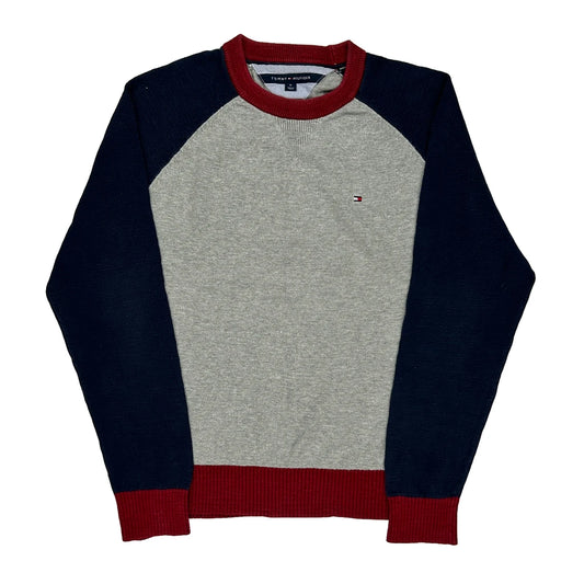 Tommy Hilfiger Jumper - Medium Grey Cotton Blend