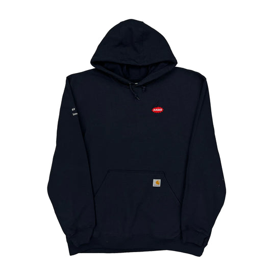 Mgs Logo Carhartt Hoodie - XL Navy Cotton