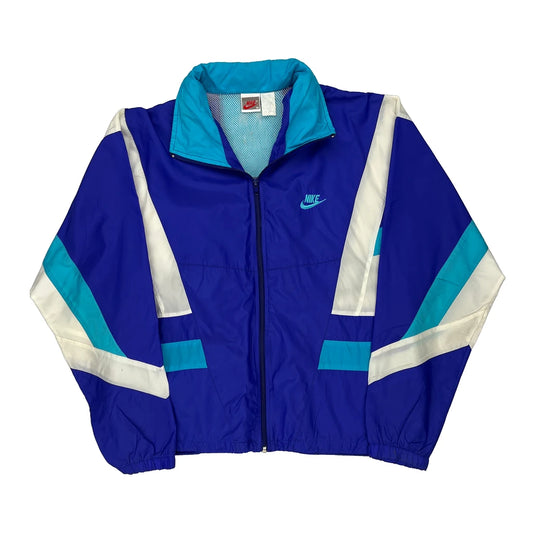 Nike Windbreaker - Medium Blue Nylon