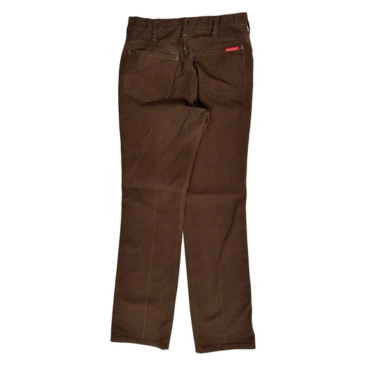 Dickies Pants - 29W 33L Brown Cotton