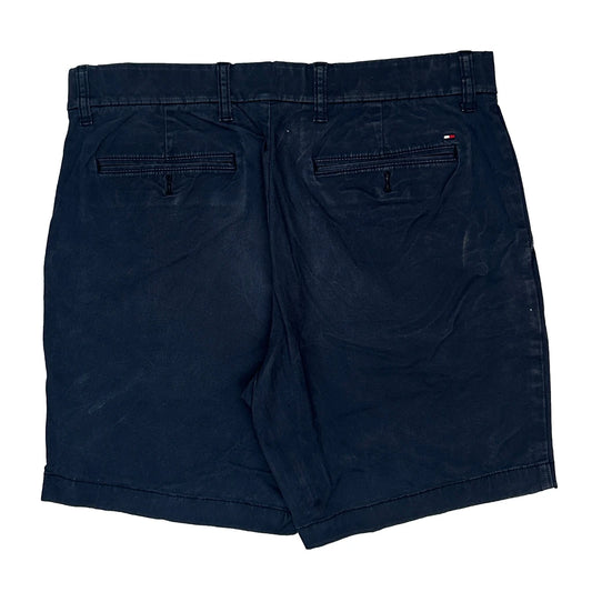Tommy Hilfiger Chino Shorts - 33W 7L Navy Cotton