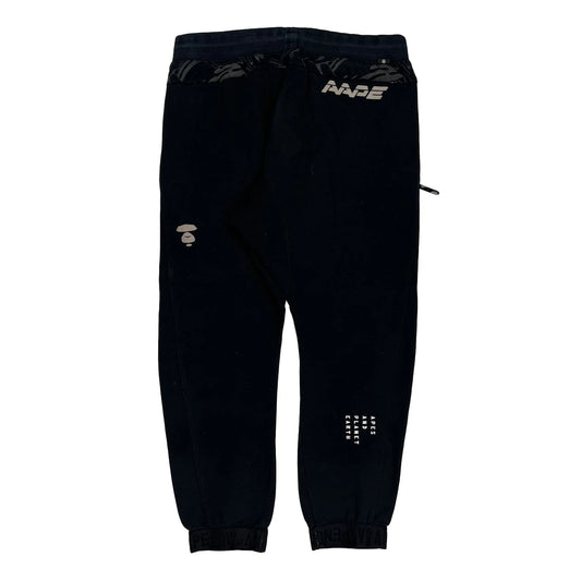 Vintage A Bathing Ape Joggers - XL Black Cotton