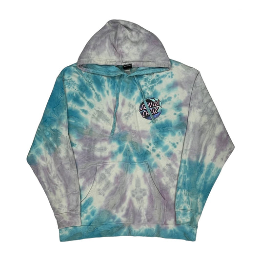 Santa Cruz Tie-Dye Hoodie - XL Multicoloured Cotton